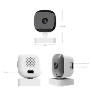 1080P Smart WiFi Security Camera – Clear Night Vision, Remote App Control, Motion Alerts, Indoor & Outdoor Protection 9 sku afrylo 0031 00