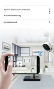 1080P Smart WiFi Security Camera – Clear Night Vision, Remote App Control, Motion Alerts, Indoor & Outdoor Protection 10 sku afrylo 0031 02