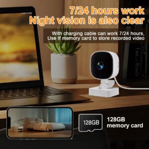 1080P Smart WiFi Security Camera – Clear Night Vision, Remote App Control, Motion Alerts, Indoor & Outdoor Protection 4 sku afrylo 0031 016